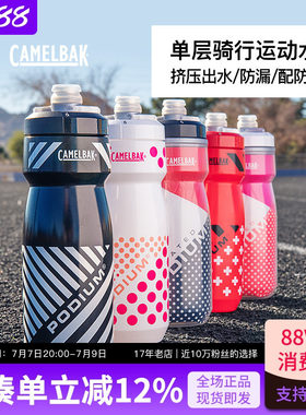 CAMELBAK驼峰骑行挤压水壶专业公路自行单车运动水瓶山地车防尘盖