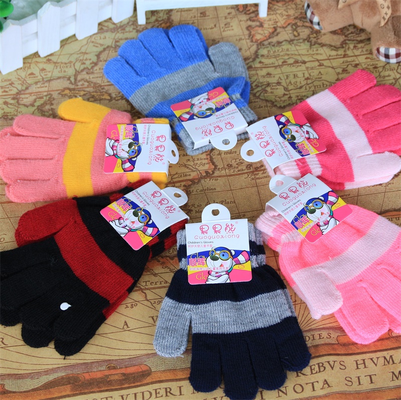 Gants pour enfants en de laine - Ref 2146312 Image 4