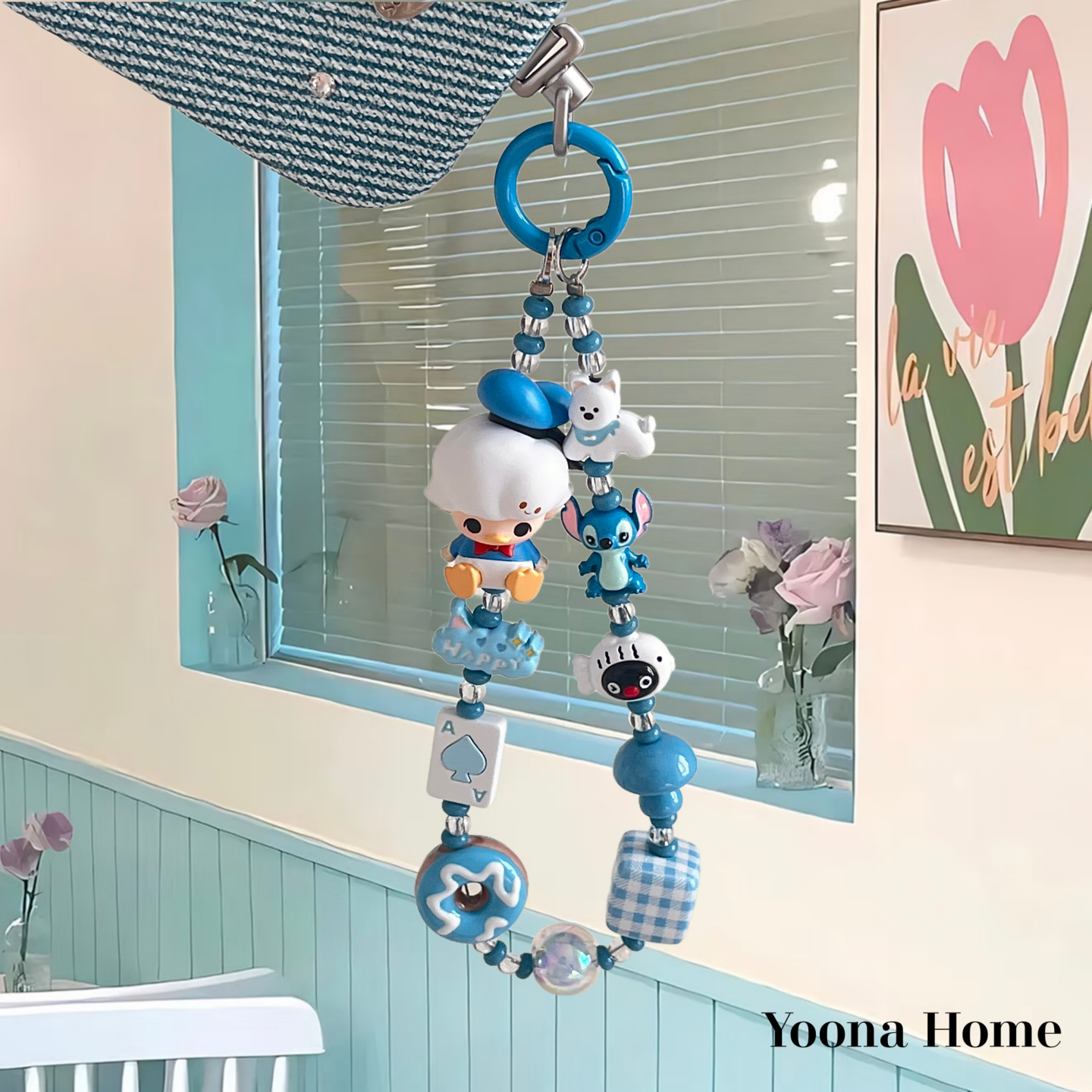 迪士尼坐坐唐老鸭米奇米妮手机链