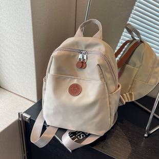 法国CavienKIon双肩包轻便百搭女士防水大学生书包高级感旅行背包