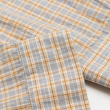 春季上新格子假两件长袖衬衫外套MS43-P105，男装衬衫，电商D248