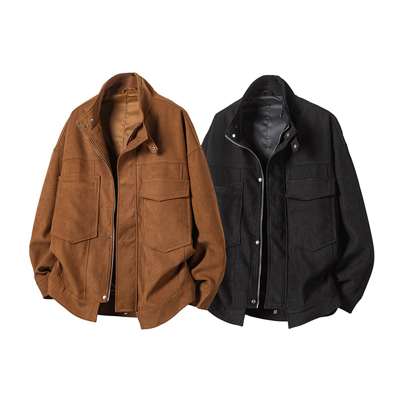 春秋季男士立领夹克外套28352-P160，男装夹克，电商D248