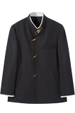 新中式风j假两件西装外套D248-003-P155，男装民族服装，电商D248