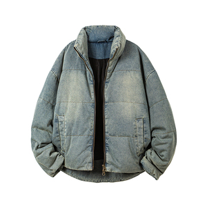 冬季男士牛仔羽绒服外套上衣 A150-P235图片