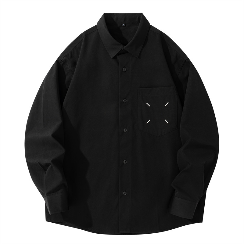 春秋抖音直播玛吉拉长袖衬衫外套男D248-6089-P110，男装衬衫，电商D248