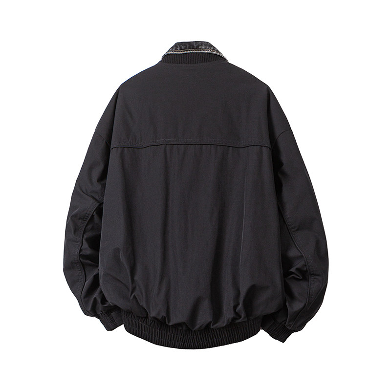 立体平铺冬季男士牛仔拼接假两件羽绒服外套88020-P310,男装羽绒服,电商D248