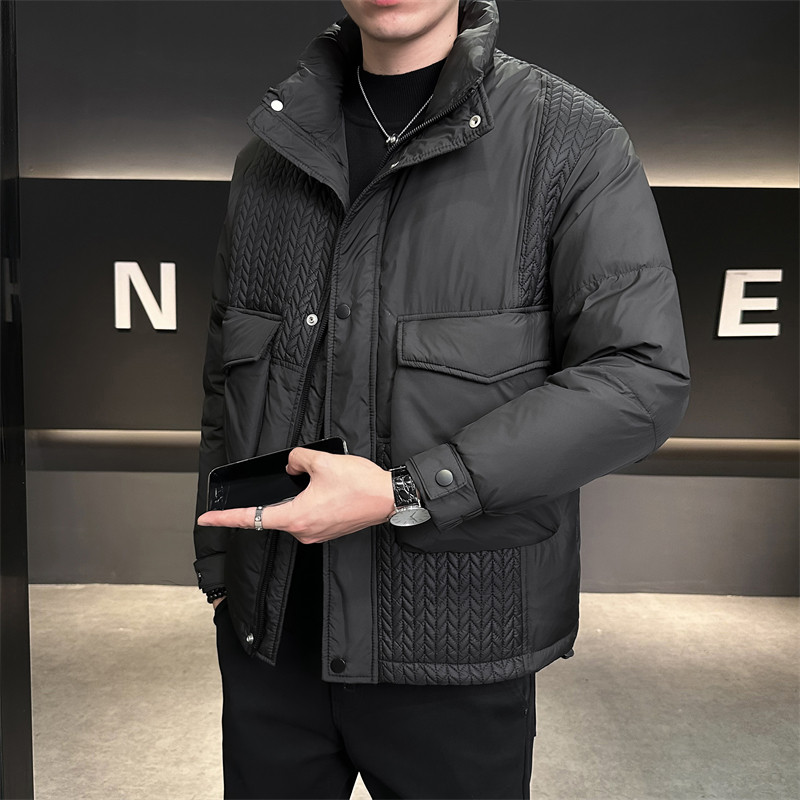 冬季标80白鸭绒羽绒服外套D248-YR8287-P230，男装羽绒服，电商D248