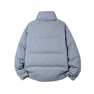 冬季男士格子羽绒服外套A311-P255