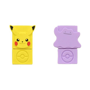 gourmandise宝可梦皮卡丘百变怪USB Type-C to A转换适配器