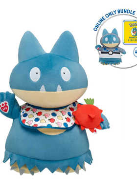 BUILDABEAR宝可梦 小卡比兽 换装发声毛绒