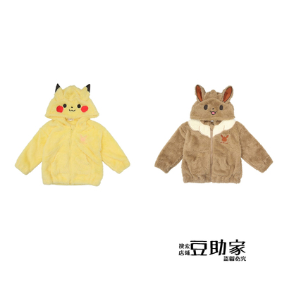 monpoke宝可梦皮卡丘伊布连帽