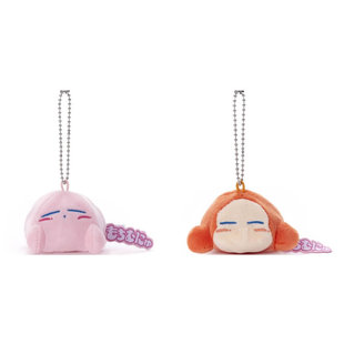 TOMY星之卡比Kirby瓦豆鲁迪柔软毛绒挂件 もちむにゅ