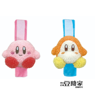 万代星之卡比Kirby瓦豆鲁迪 婴儿车 毛绒挂件