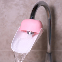 Children can turn to faucet extension, water guide, baby hand washing faucet, water guide, water guide extension, splash proof head