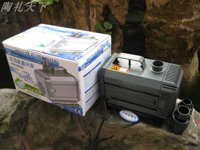 森森潜水泵鱼缸水泵水族箱抽水泵假山盆景换水器过滤循环泵静音泵