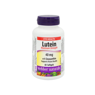 加拿大原装Webber伟博高含量叶黄素Lutein 胶囊40mg 60粒