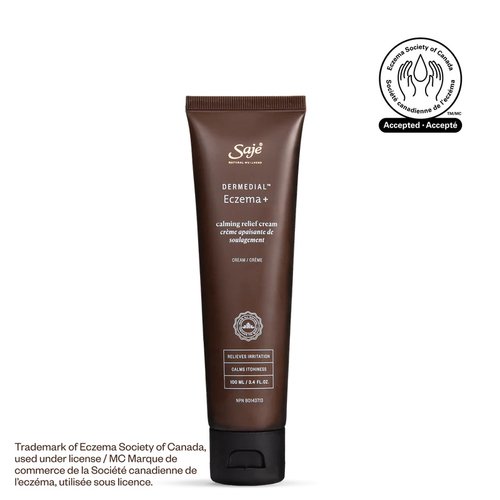 加拿大SAJE莎爵DERMEDIAL ECZEMA缓解湿zhen精油燕麦精油霜100ml
