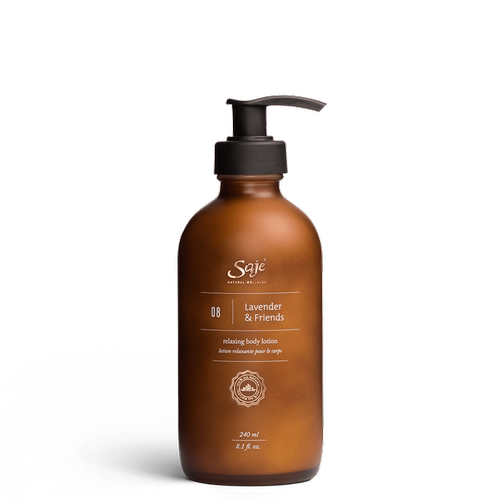 加拿大原装SAJE莎爵LAVENDER & FRIENDS薰衣草精油乳液240ml