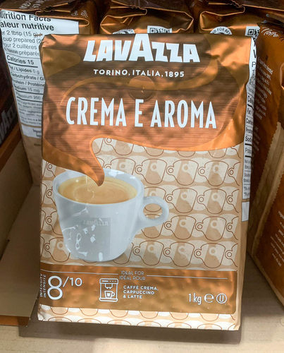 lavazza加拿大香浓1kg烘焙咖啡豆