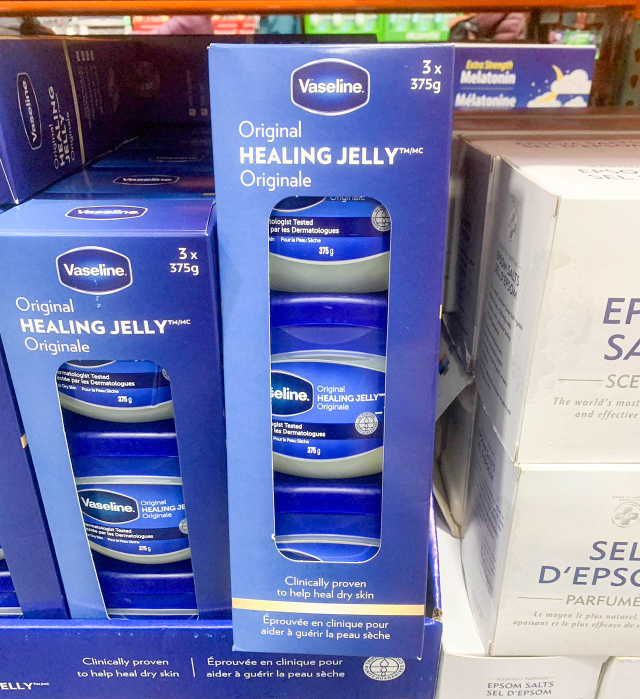 加拿大代购vaseline凡士林润肤保湿霜375gx3套装