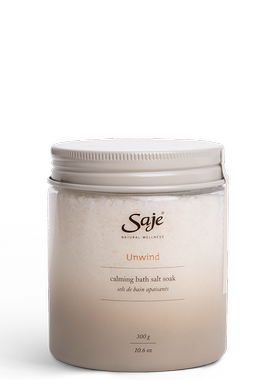 加拿大原装Saje莎爵UNWIND防松舒缓精油浴盐300g