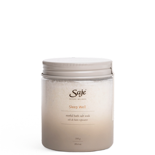 加拿大原装SAJE莎爵Sleep well改善睡眠精油浴盐300g