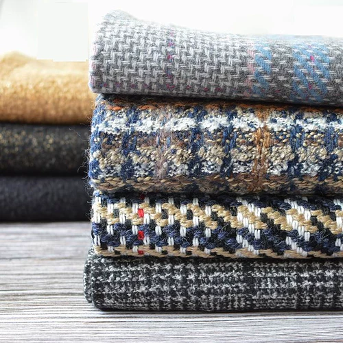 Ретро плетеная куртка, шерстяная накидка, ткань, в стиле Шанель