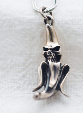 纯银饰品复古吊坠