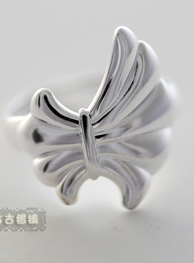 水之花戒指990足银纯银不指环