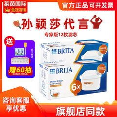 德国BRITA碧然德滤芯家用净水器自来水净水壶过滤器专家版滤芯6枚