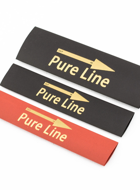 双色数据线热缩管绝缘套管带箭头方向绝缘套加热套管可定制logo