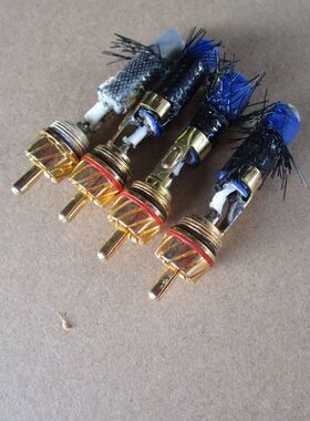 美国怪兽thx 1000 莲花头 12涡轮式24K镀金剪线 音频头 二手莲花