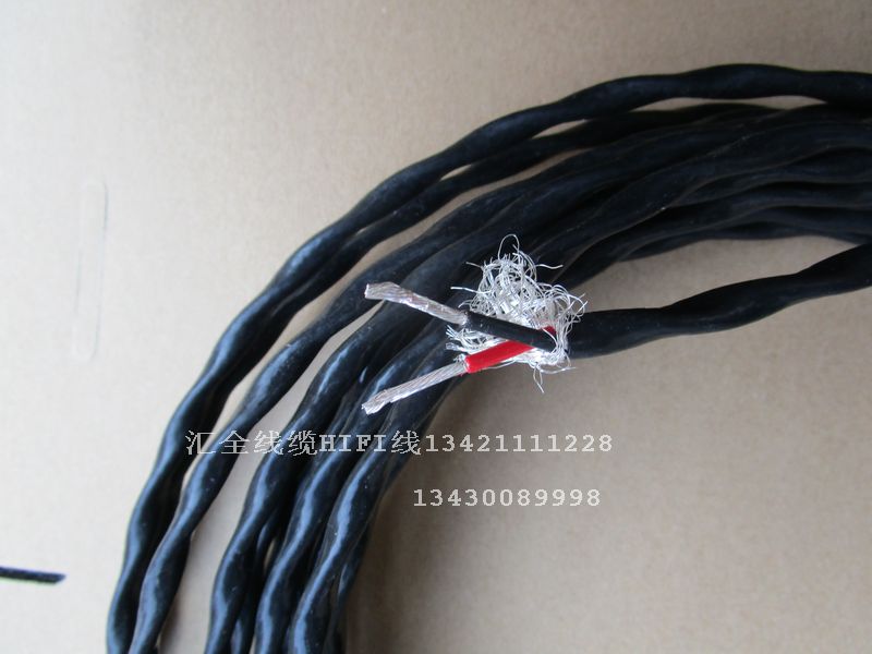 美国SEA特富龙镀银发烧信号线2芯14AWG 2.08平方耐高温特氟龙