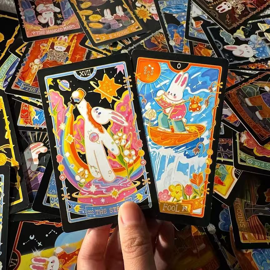 正版星河之梦可爱兔冒险桌游卡牌