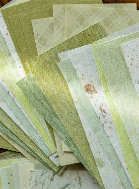 50张手工特种花草纸小清新素材纸手帐拼贴痛包背景纸紫色花瓣装饰