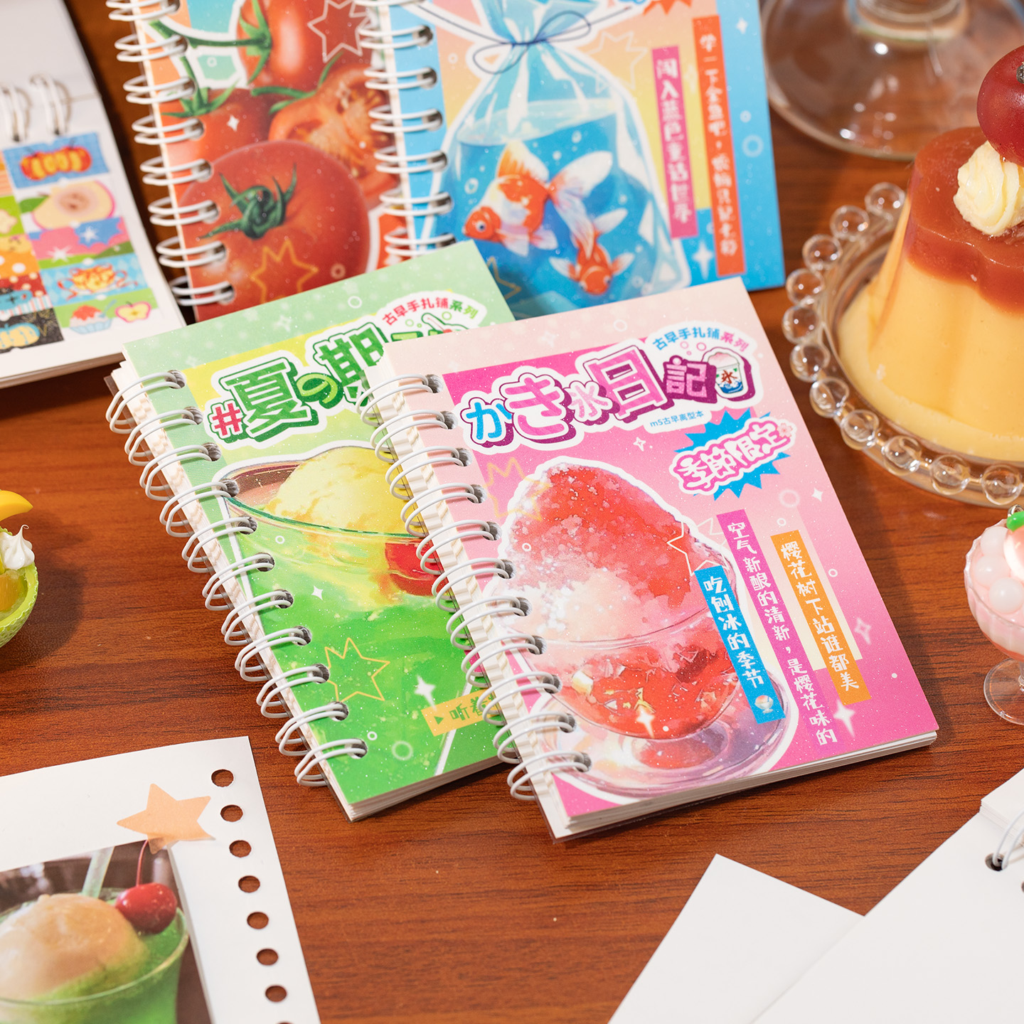 m5手账离型纸本40张双面古早风