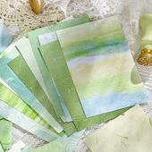 50张手帐背景素材纸双材质清新手账痛包手工diy装 饰打底纸无粘性