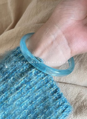 适合大手围！小众异形树脂手镯