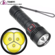 type 白光SST40灯珠 c充电 防水补光 户外超亮远射聚光照明手电筒