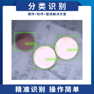 视觉检测系统分类识别解决方案定制CCD图像识别工业相机软硬件