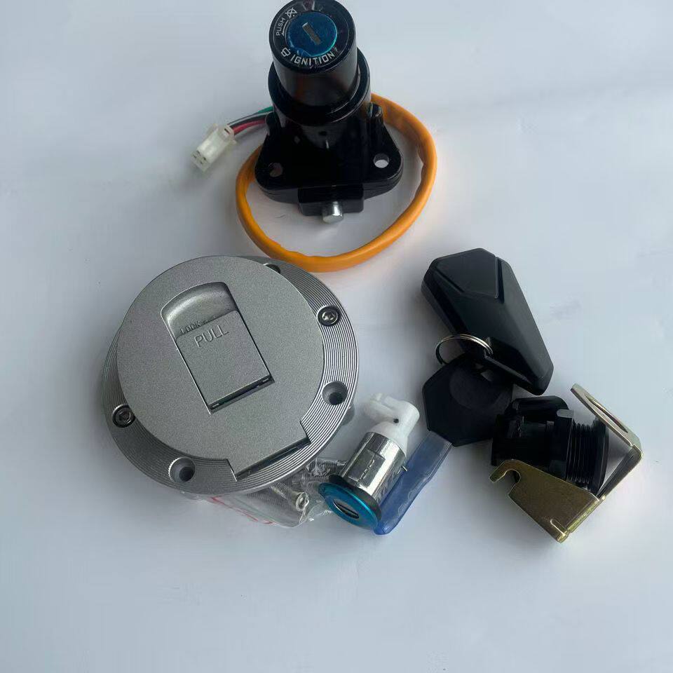 宝雕RR公路赛摩托车跑车油箱盖国产BM机车套锁电源锁电门锁思维子