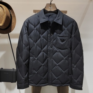 轻薄保暖羽绒服新款秋冬男士翻领羽绒夹克外套中青年上衣装鸭绒服