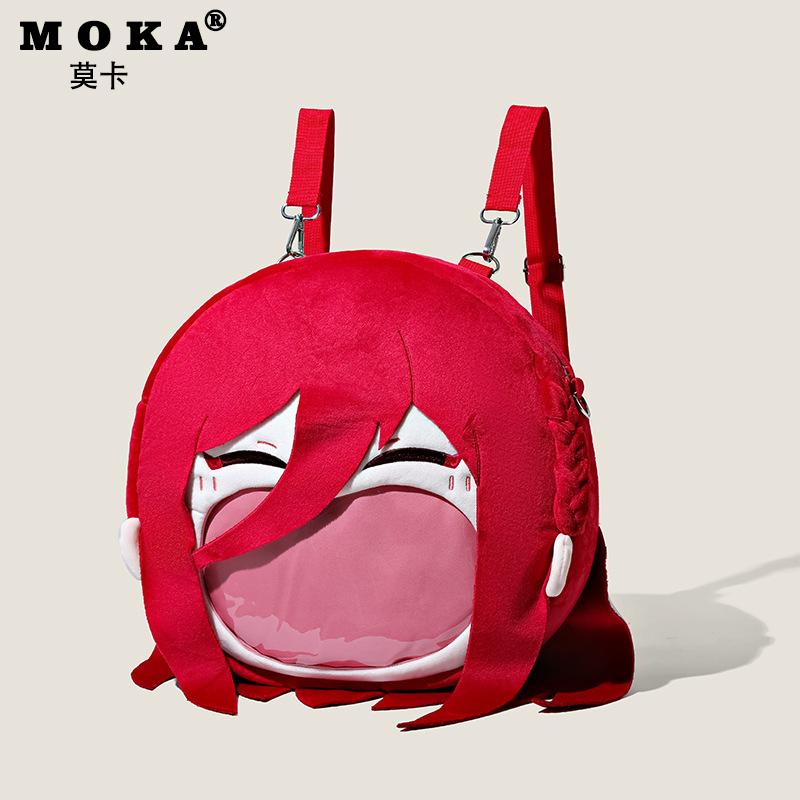 蓝色监狱千切豹马大嘴双肩痛包