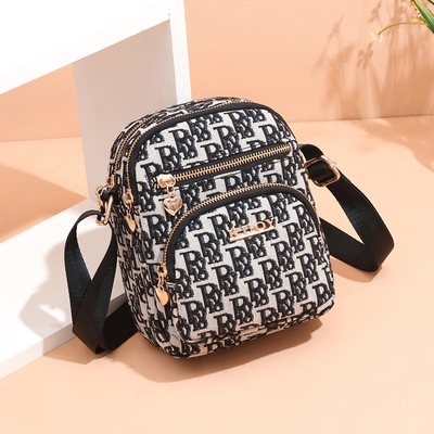 斜挎包迷你日韩多层小方包