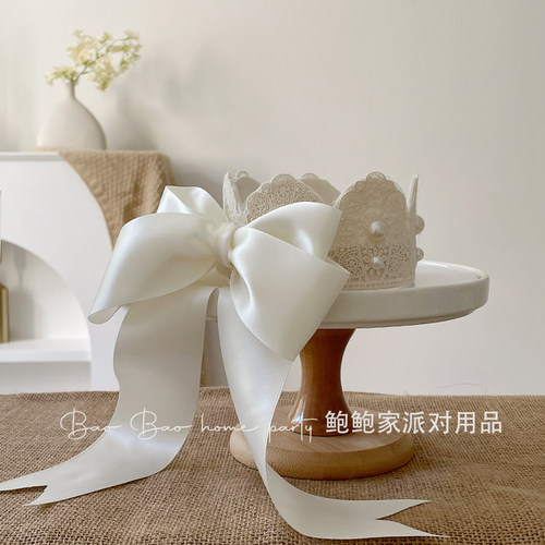 ins风亲子女孩韩版皇冠生日帽