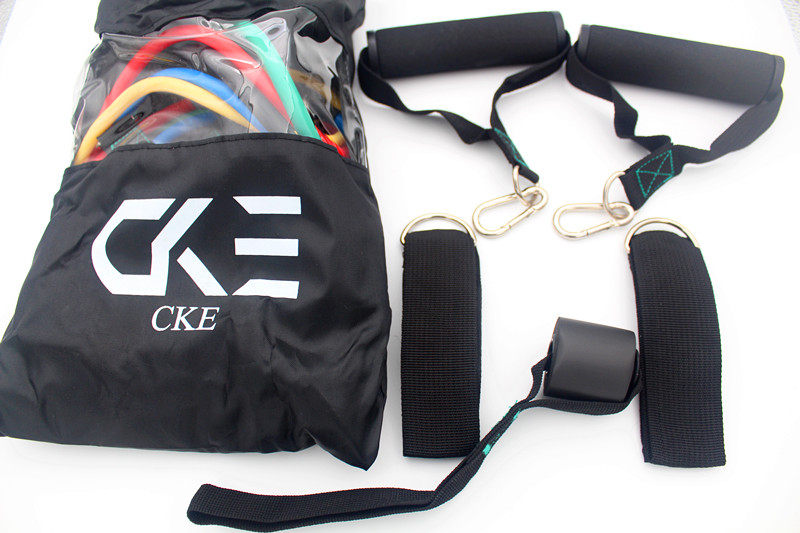 欧单弹力绳拉力绳拉力带家用训练器材拉伸辅助力量训练便携旅行