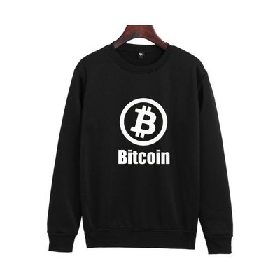 bitcoin区块链男女秋冬长袖卫衣