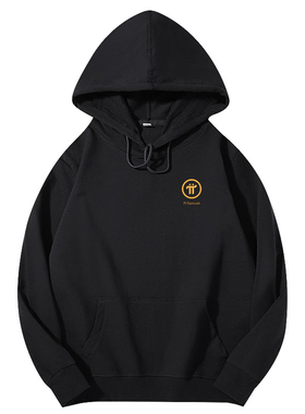 pi币连帽卫衣Pi Network派币挖矿币圈帽衫衣服男女长袖加绒外套棉
