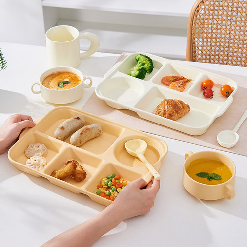苏黎世陶瓷奶油风早餐套装