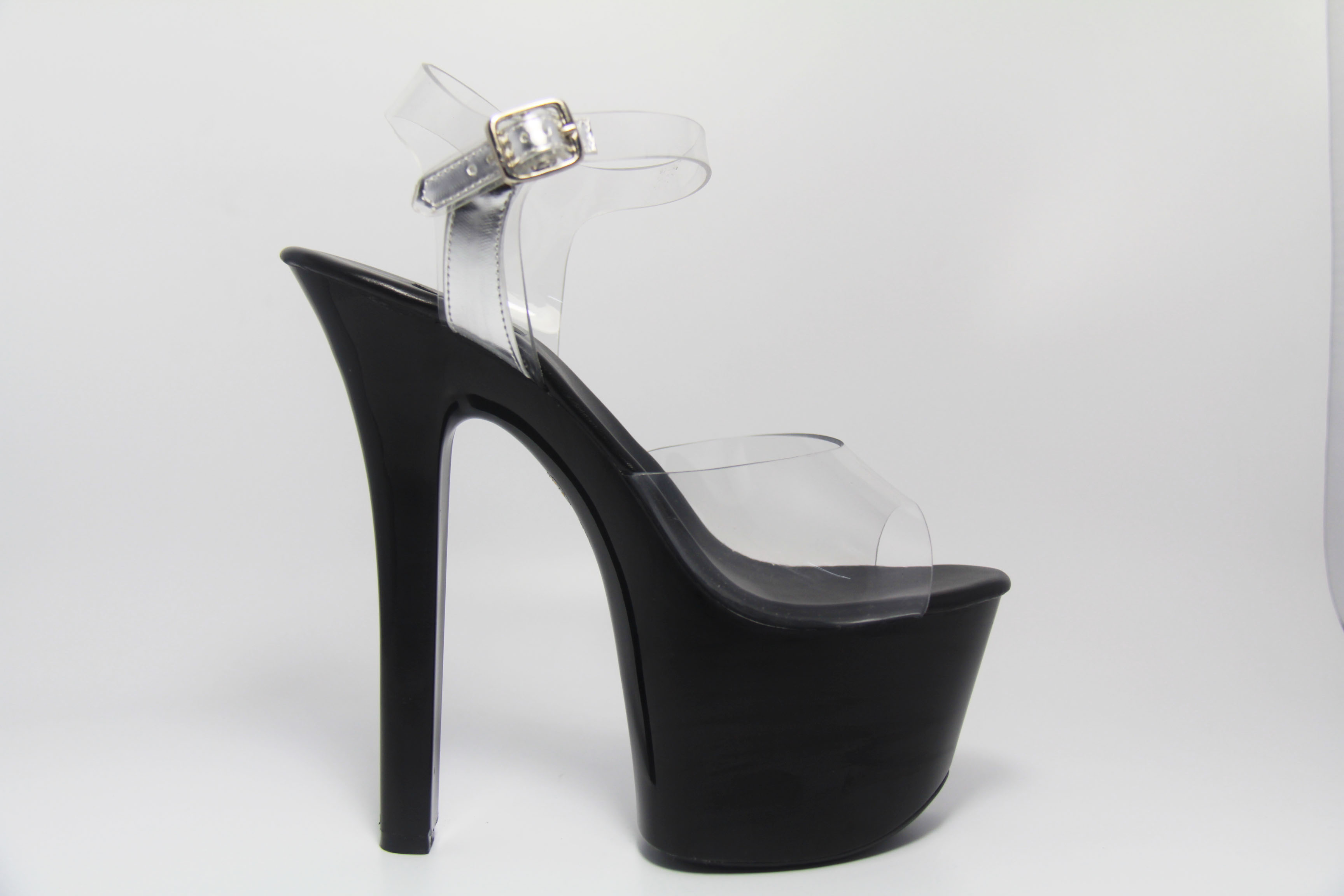 15/17/20厘米水晶凉鞋演出鞋模特